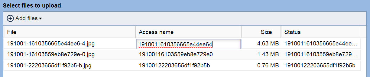 Batch upload in Media Library